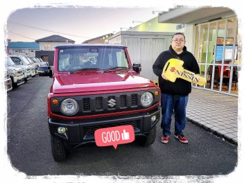 ”ジムニー”納車おめでとうございます!!